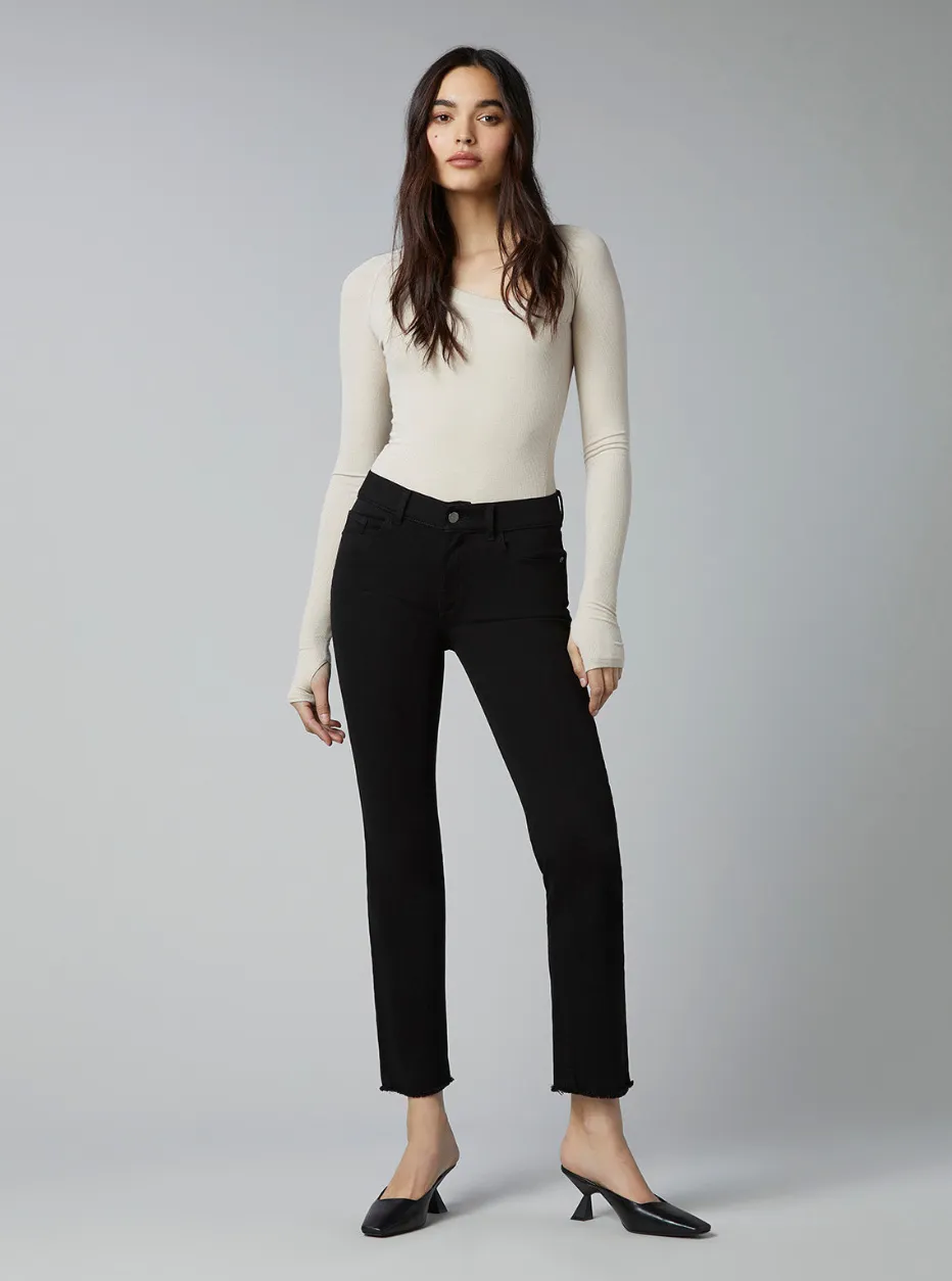 Mara Straight : Mid Rise Ankle