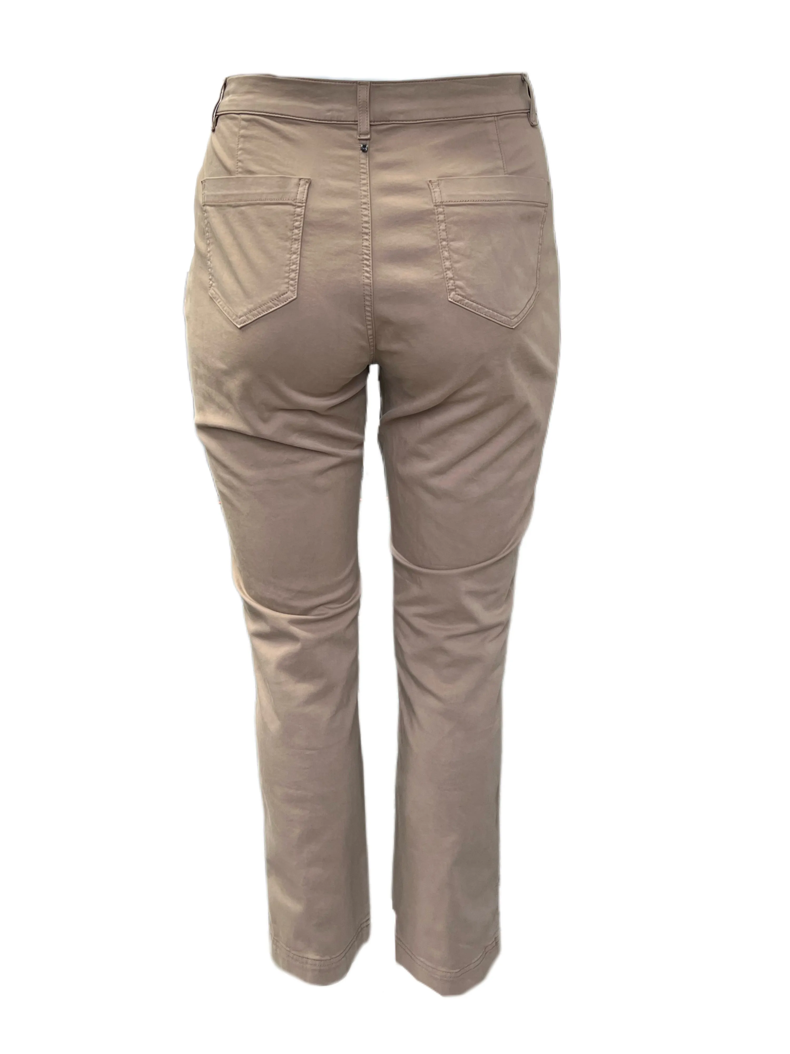 Marina Rinaldi Women's Brown Ragione Skinny Pants NWT