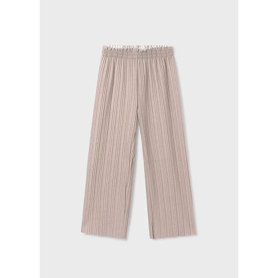 Mayoral Champagne Pleated Pants