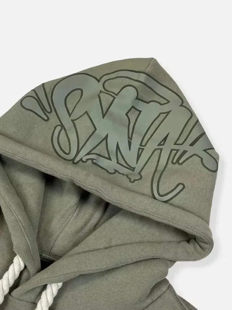 Men's Cotton Printed Tracksuit 2PCS