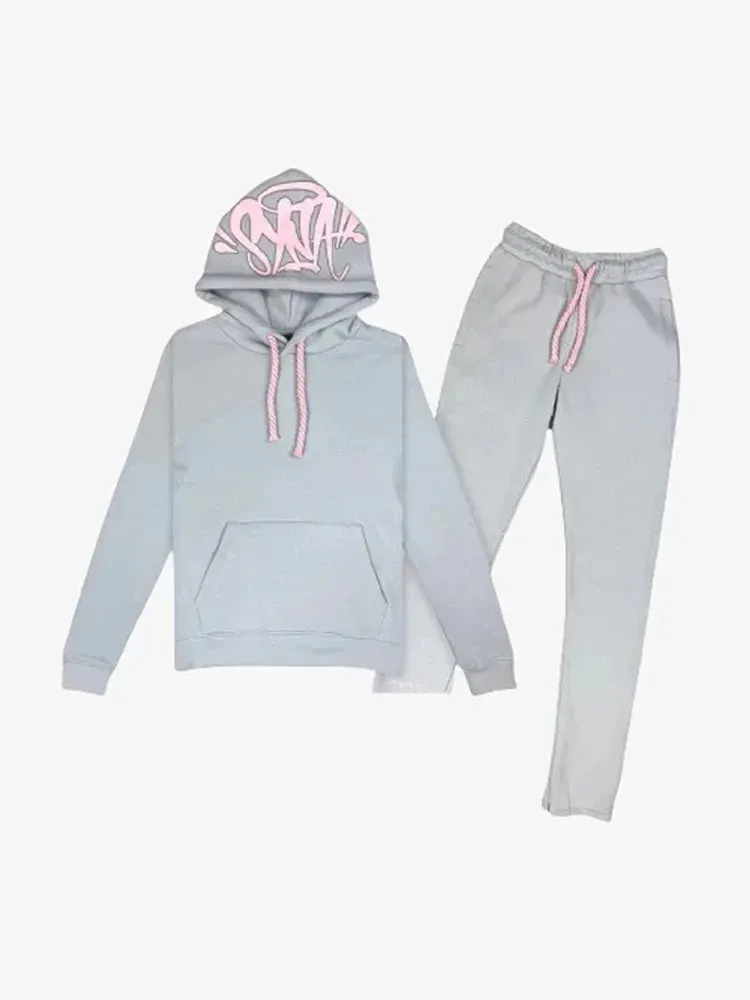 Men's Cotton Printed Tracksuit 2PCS