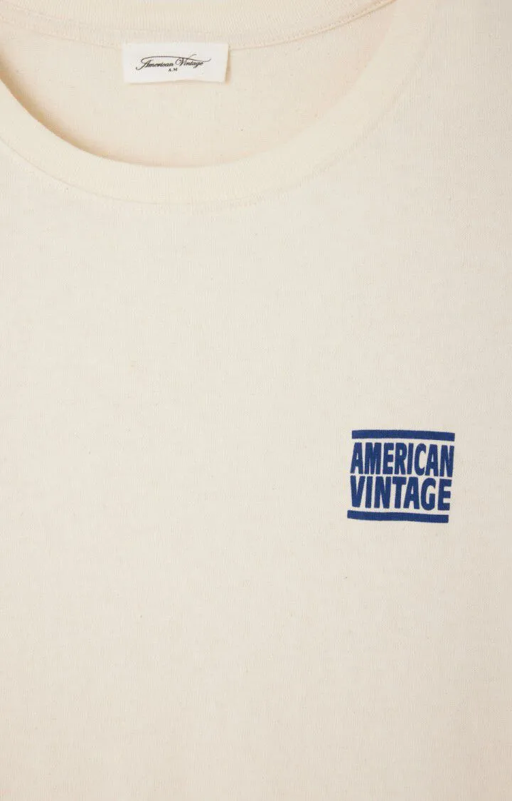 MEN'S T-SHIRT SS YKOBOW - ECRU