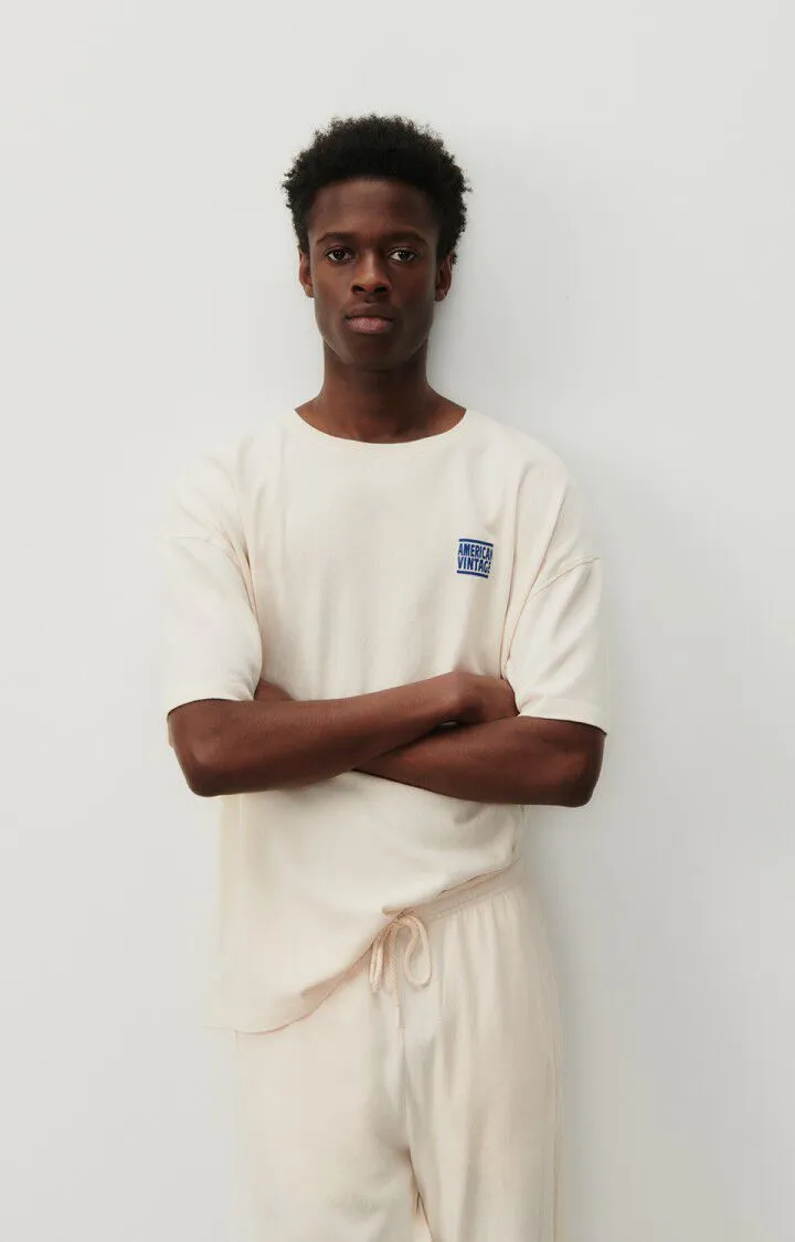 MEN'S T-SHIRT SS YKOBOW - ECRU