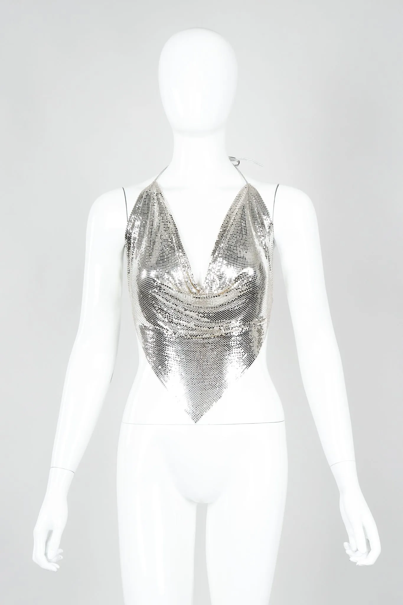 Mercury Mesh Halter Top