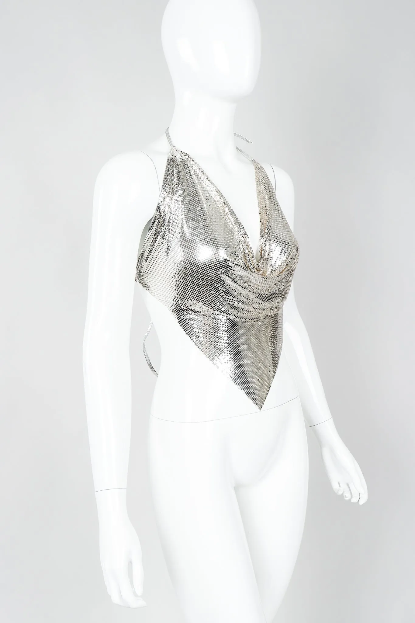 Mercury Mesh Halter Top