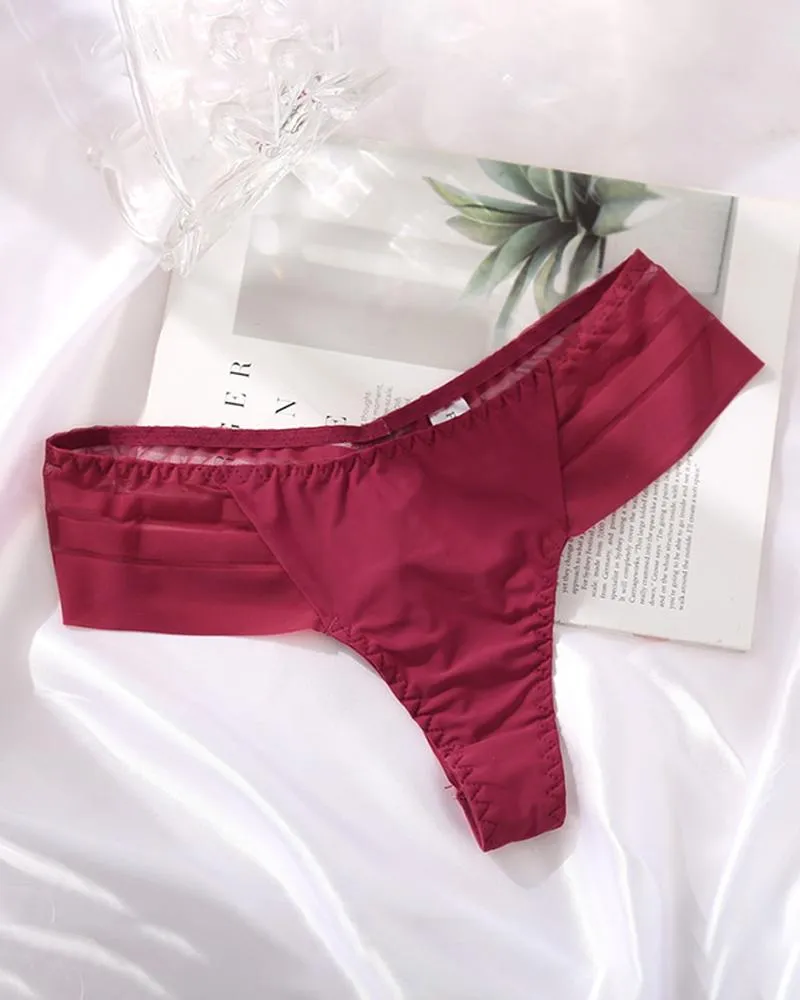 Mesh Sexy G-string Seamless Panty