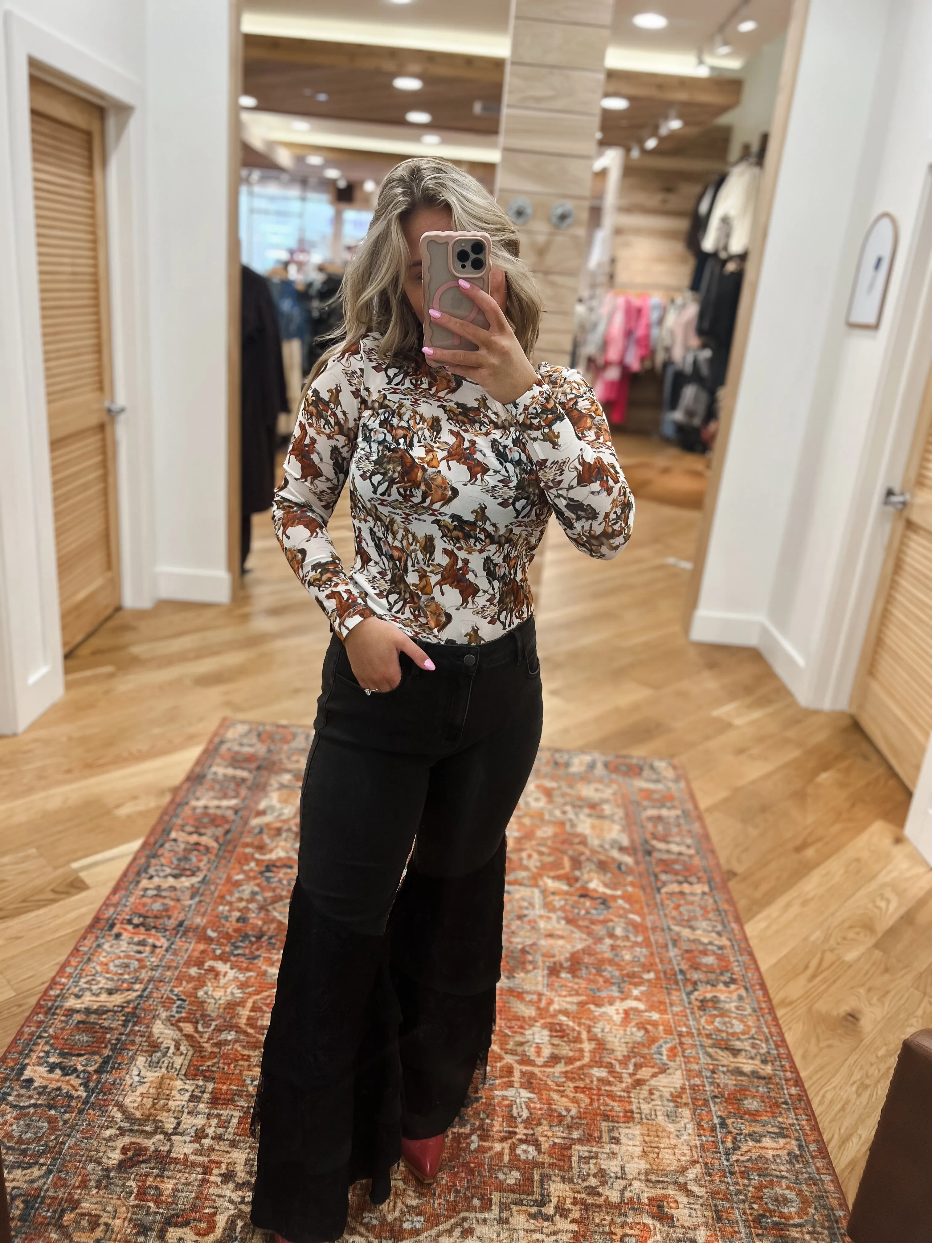 Midnight Lace Flares
