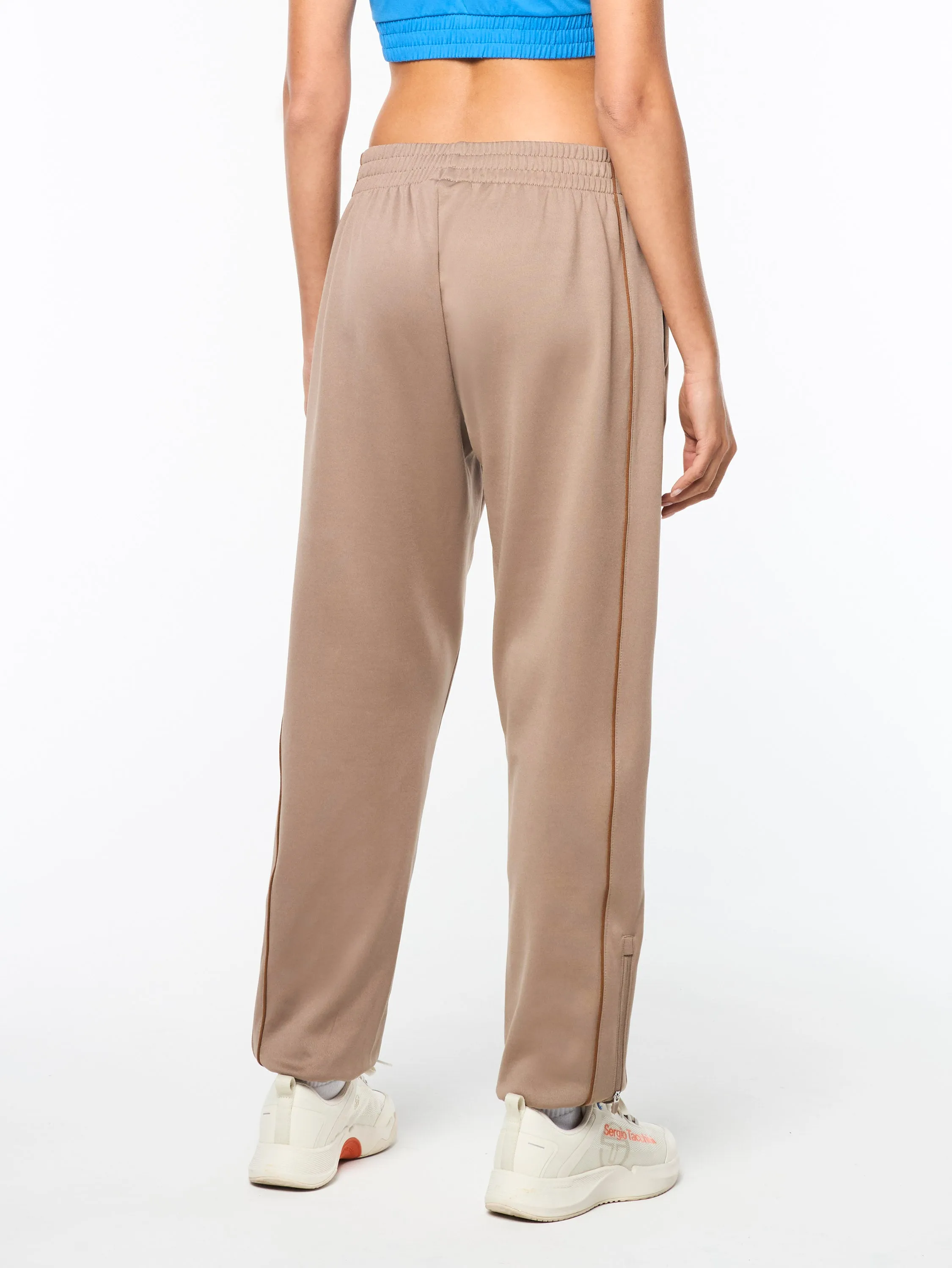 Miss Lioni Track Pant- Taupe Grey
