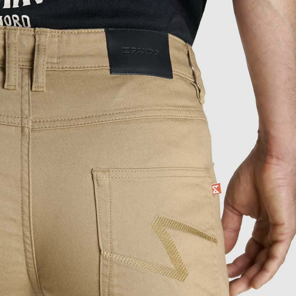 Motorcycle Jeans for Men - Khaki Slim-Fit Cordura®, ROBBY COR 03
