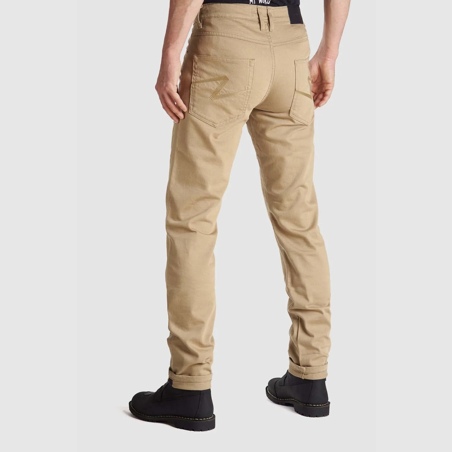 Motorcycle Jeans for Men - Khaki Slim-Fit Cordura®, ROBBY COR 03
