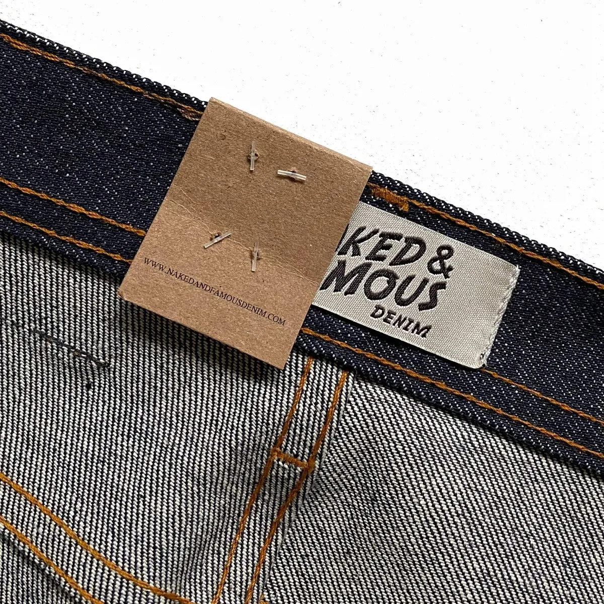 Naked & Famous Denim Dirty Fade Selvedge - Weird Guy Jeans
