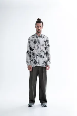 Navel Shirt Printed Grey