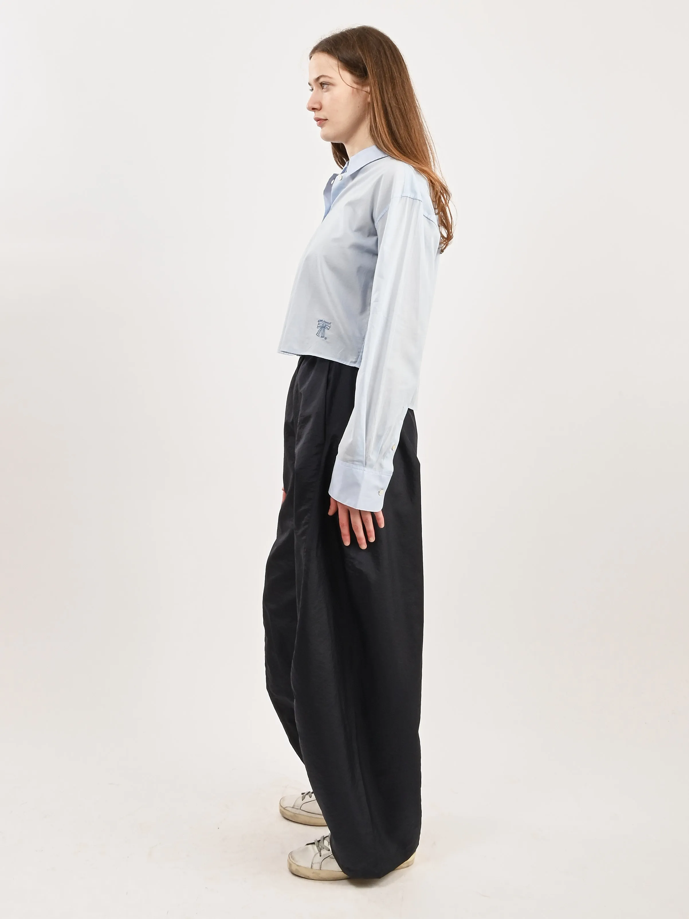 Navy Crispy Nylon Winslow Pant