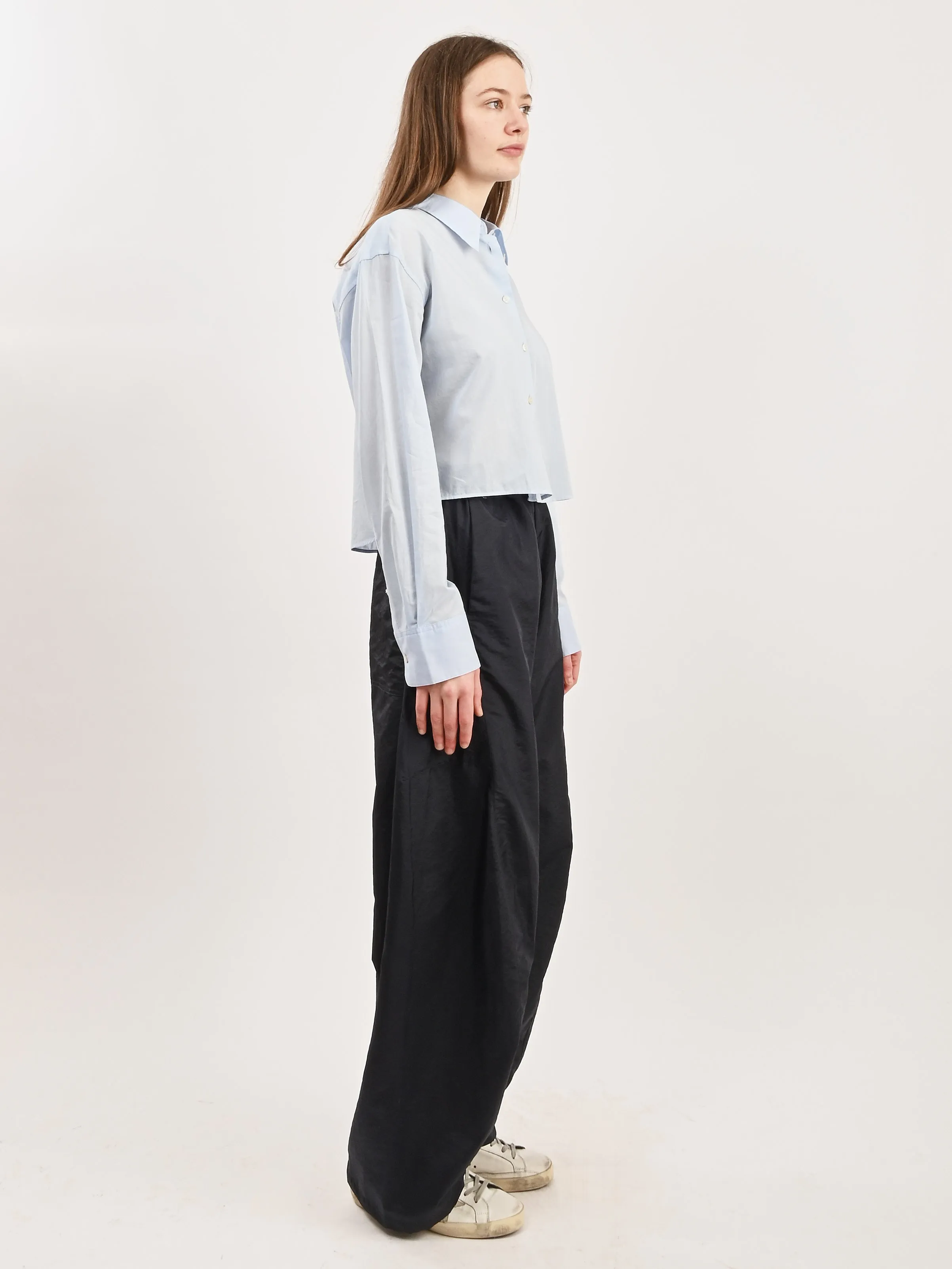 Navy Crispy Nylon Winslow Pant