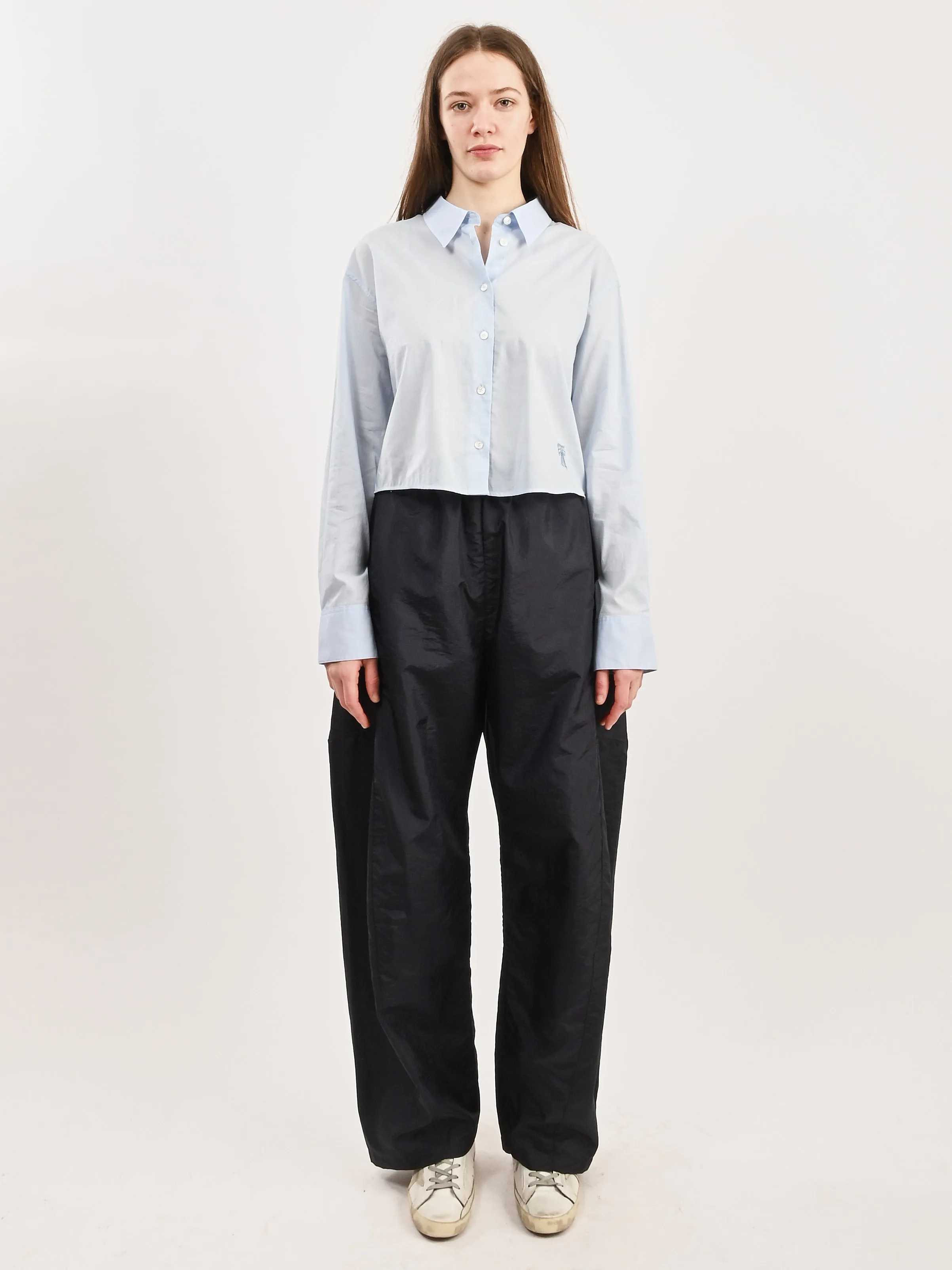 Navy Crispy Nylon Winslow Pant