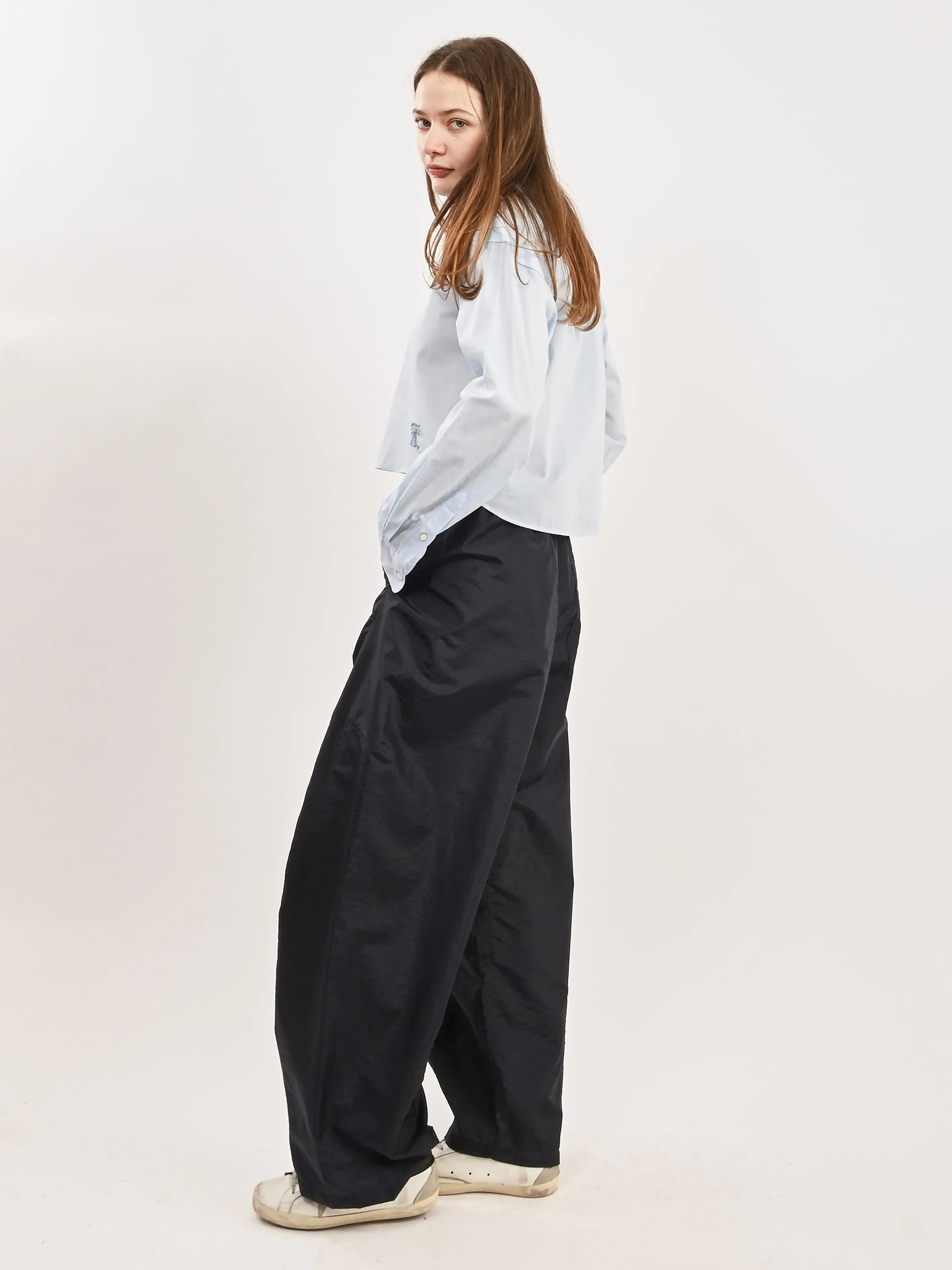 Navy Crispy Nylon Winslow Pant