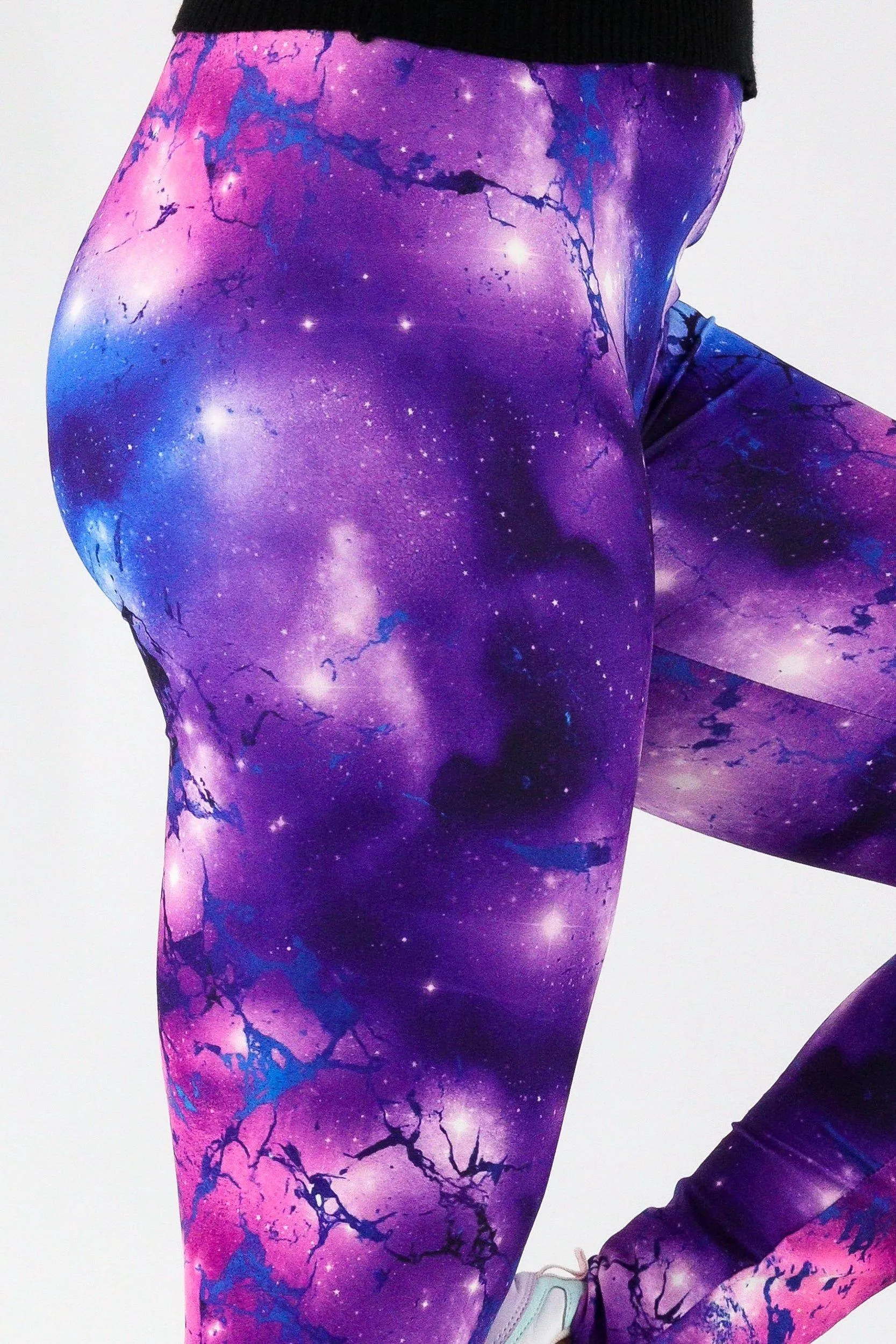 Nebular Marble - Casual Full Leggings