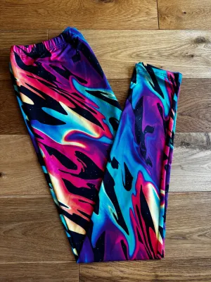 Neon Splurge CASUAL Leggings
