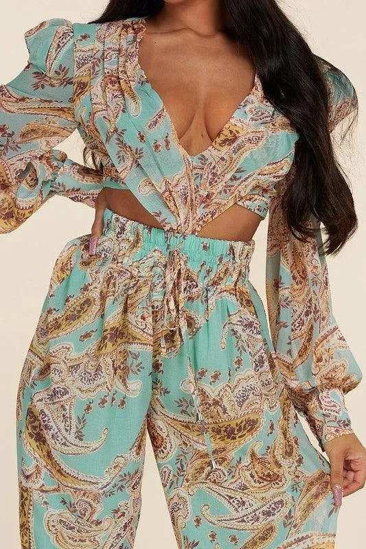 PAISLEY JUMPSUIT