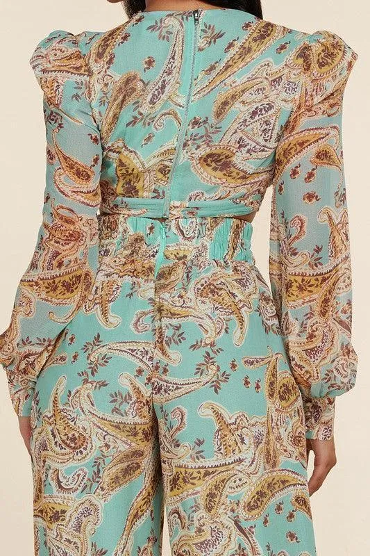 PAISLEY JUMPSUIT