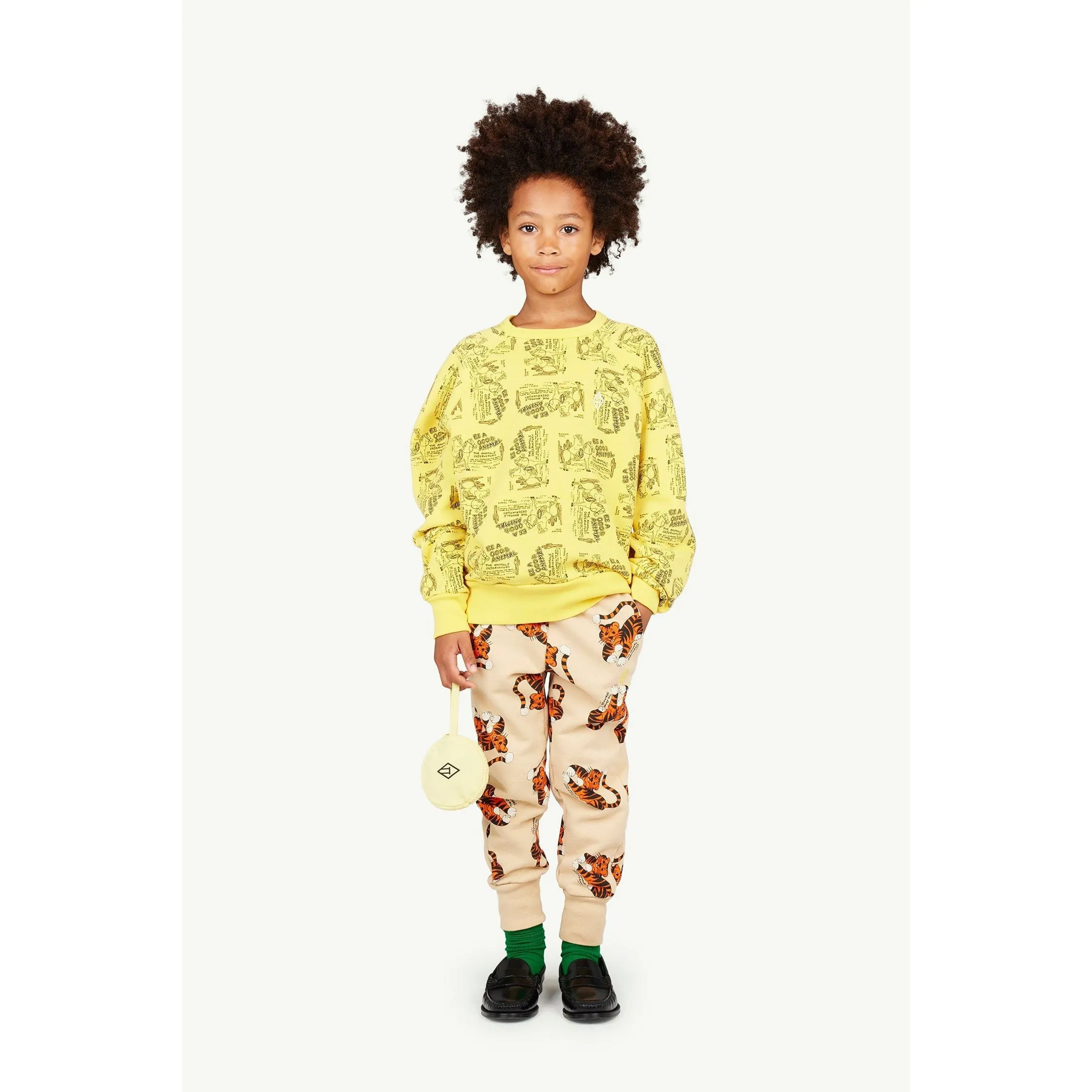 Panther Kids Pants Beige