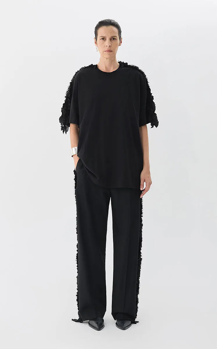 Pants / JNBY Wool-Blend Twill Straight Pants