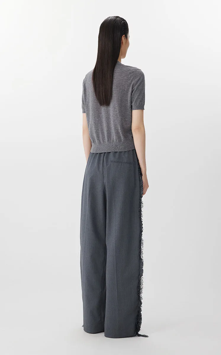 Pants / JNBY Wool-Blend Twill Straight Pants