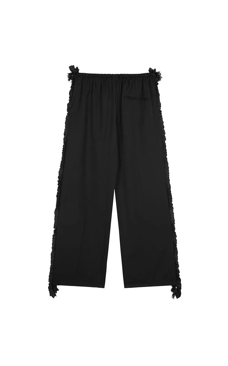 Pants / JNBY Wool-Blend Twill Straight Pants