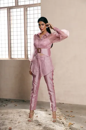 Pants with shirt set