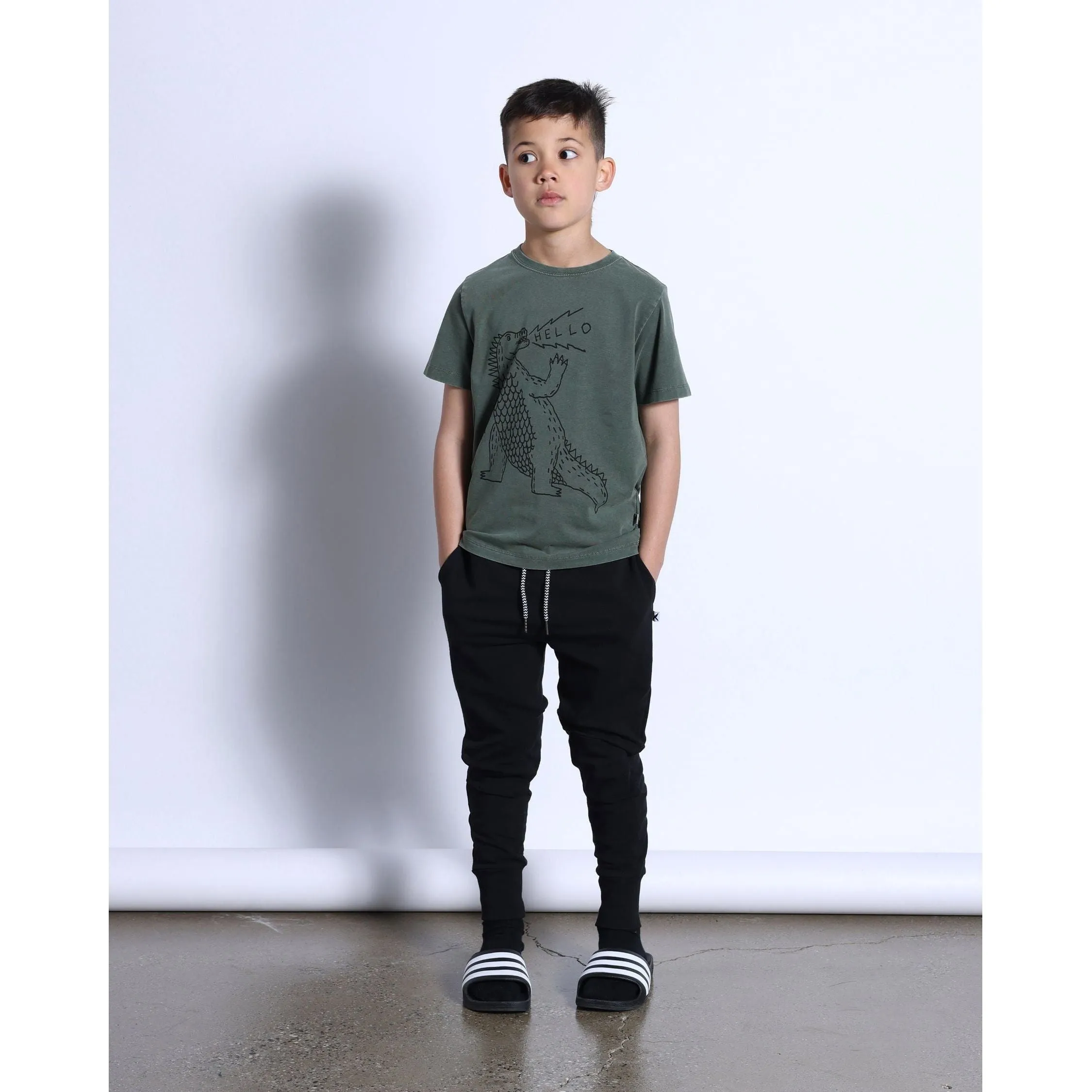 Patch Trackies- Black