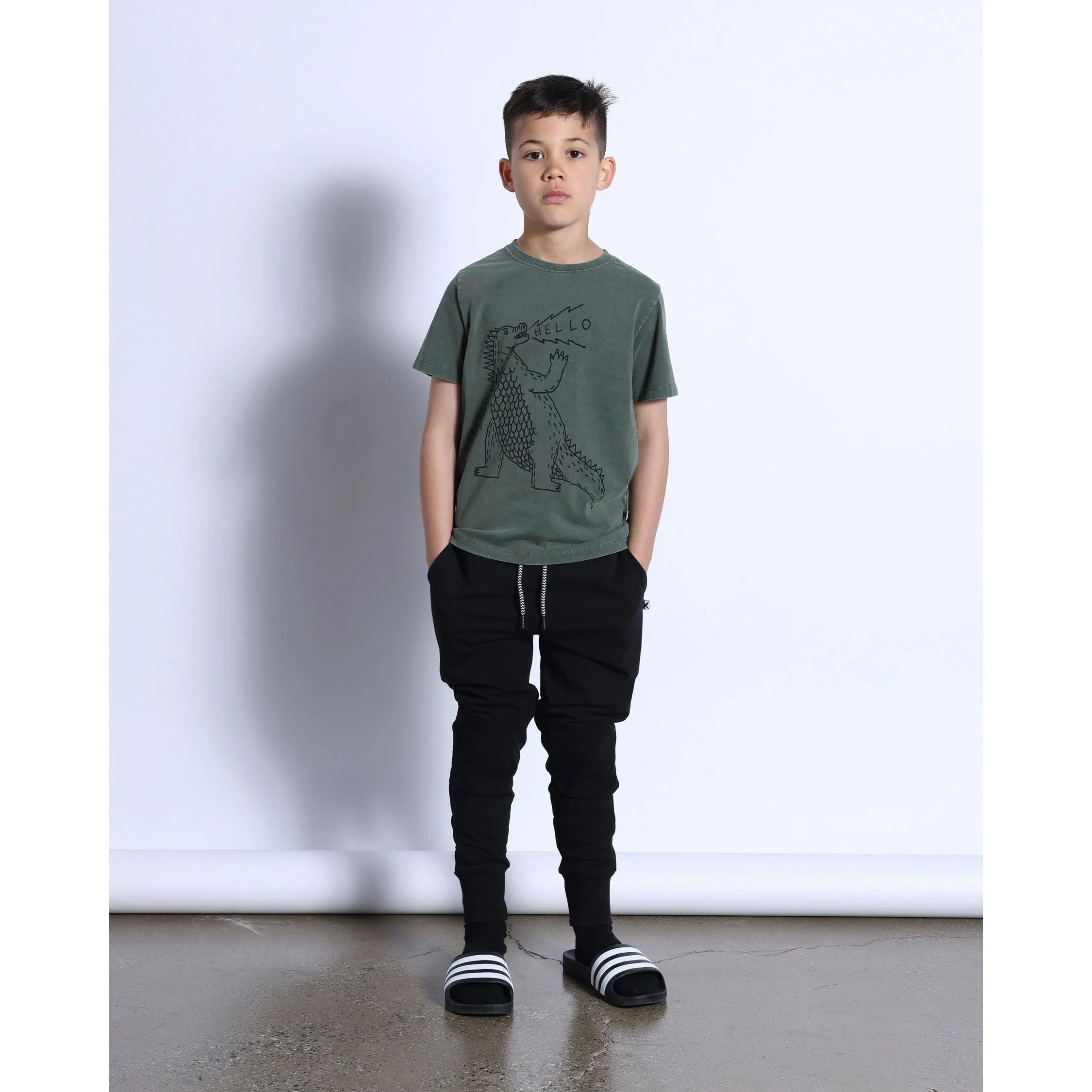 Patch Trackies- Black