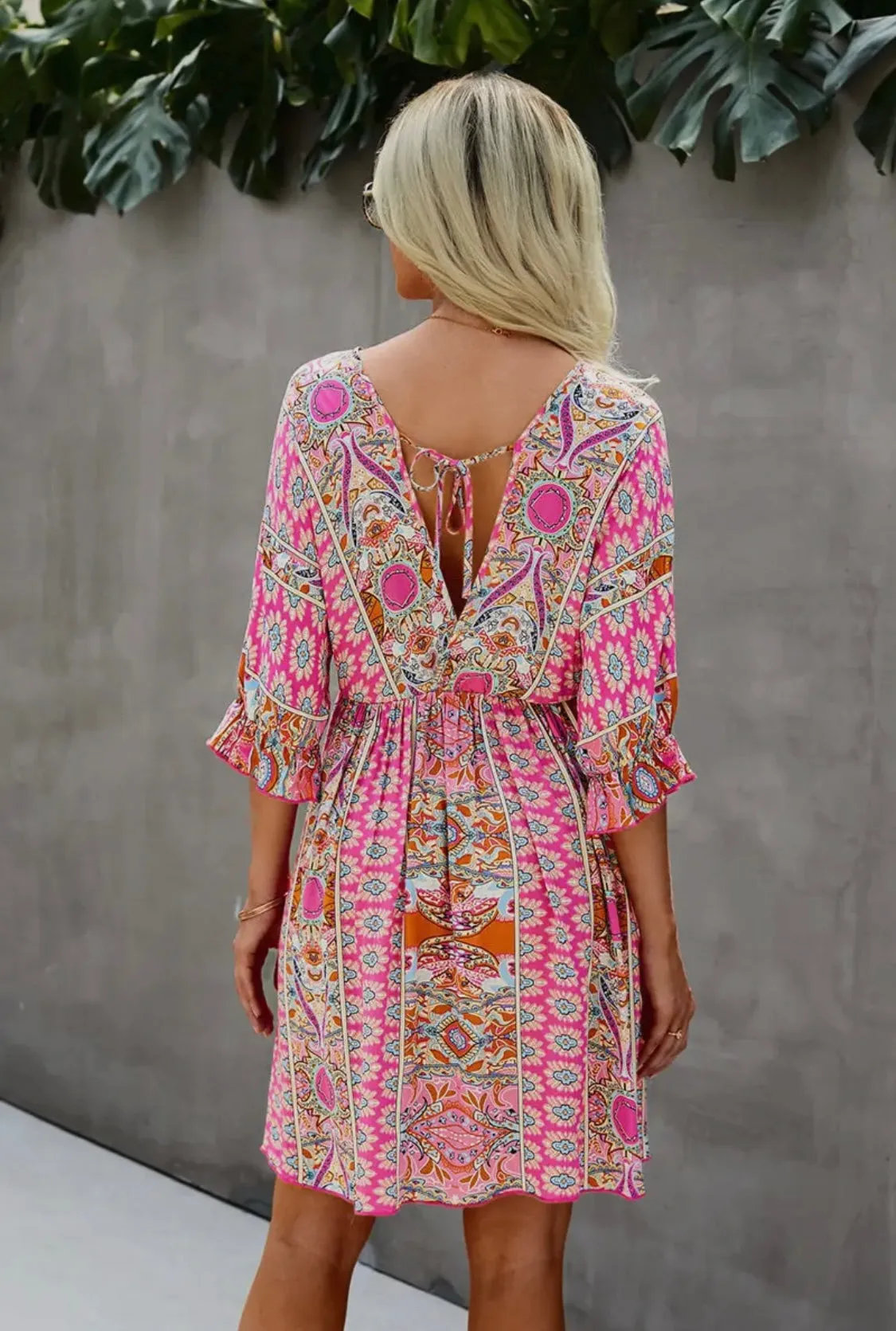 Patterned Dress