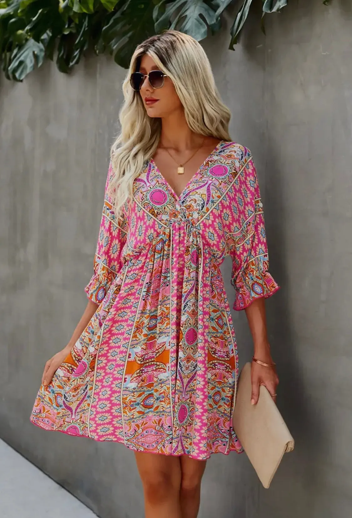 Patterned Dress