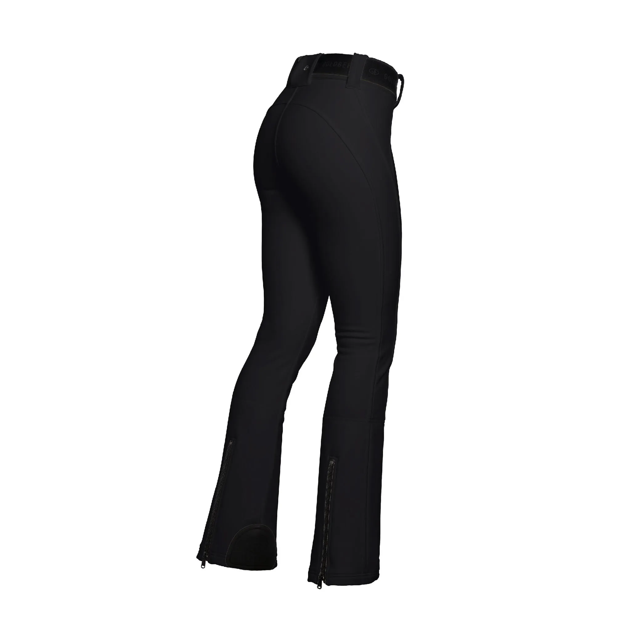 Pippa Longer Length Ski Pants in Black