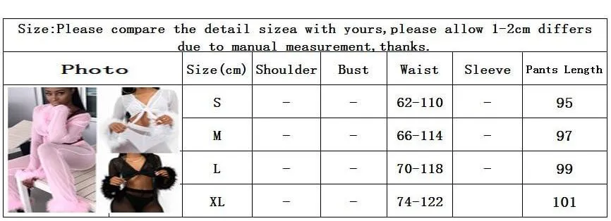 Playmate Boa Pants