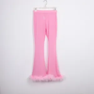 Playmate Boa Pants