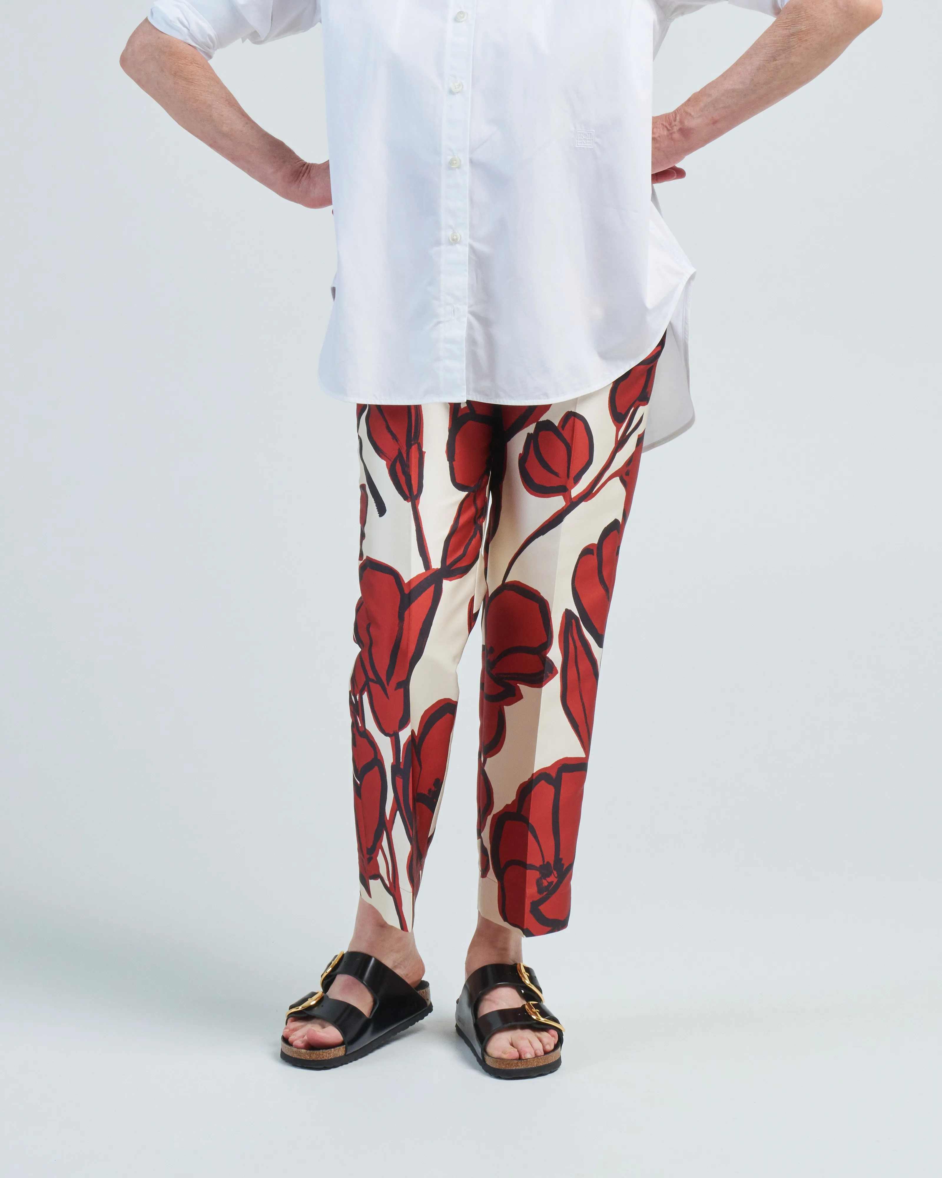 printed pants