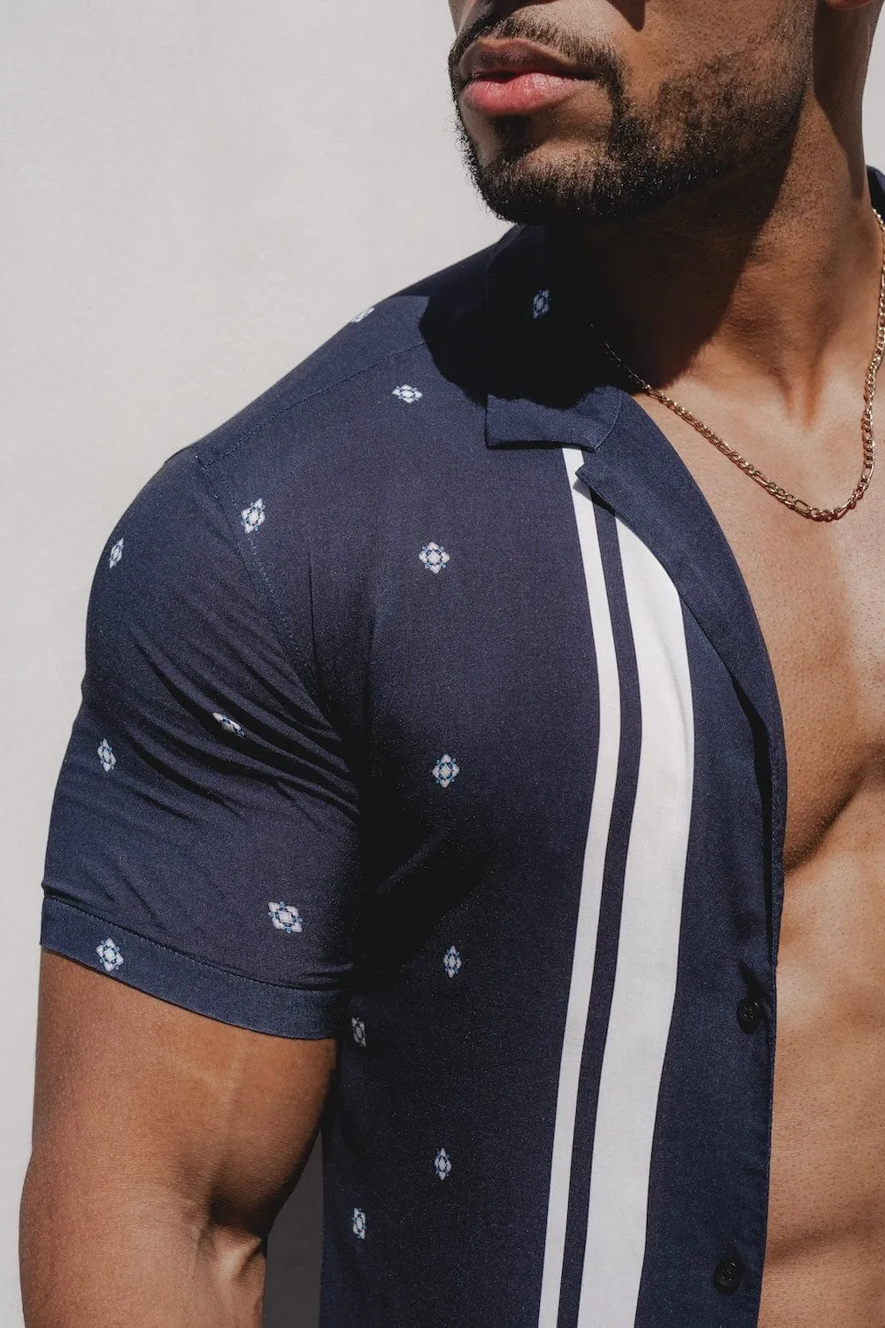 Printed Shirt in Medallion