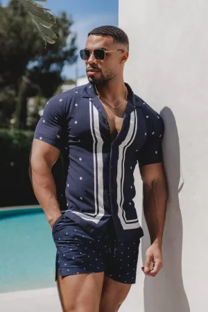 Printed Shirt in Medallion