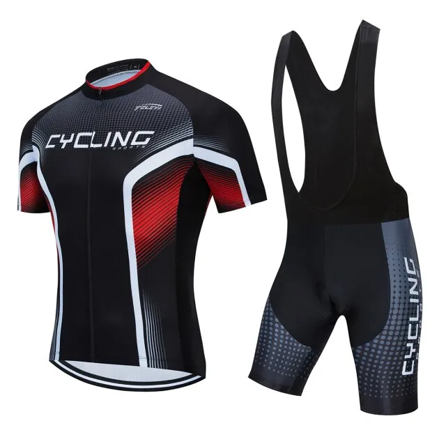 ProTeam Jersey Bike Set Men Cycling Riding Clothes Summer Short Sleeve Uniform Cycling Road Racing Clothes Ropa Ciclismo Maillot
