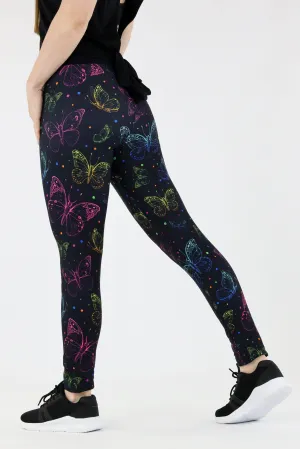 Radiant Butterfly - Casual Leggings
