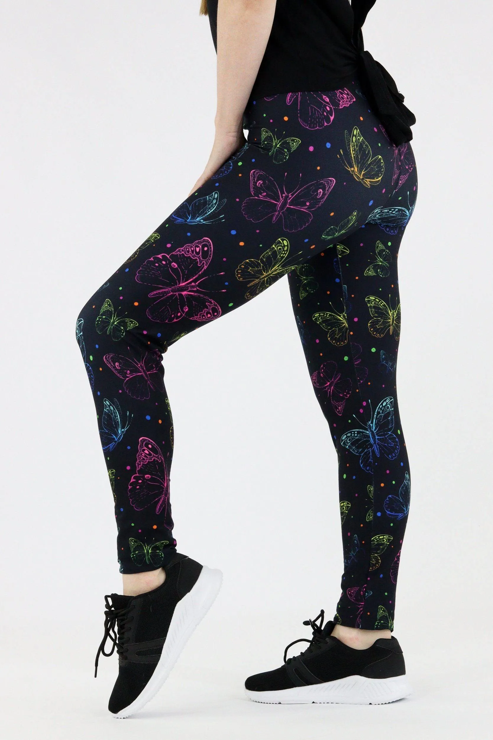 Radiant Butterfly - Casual Leggings
