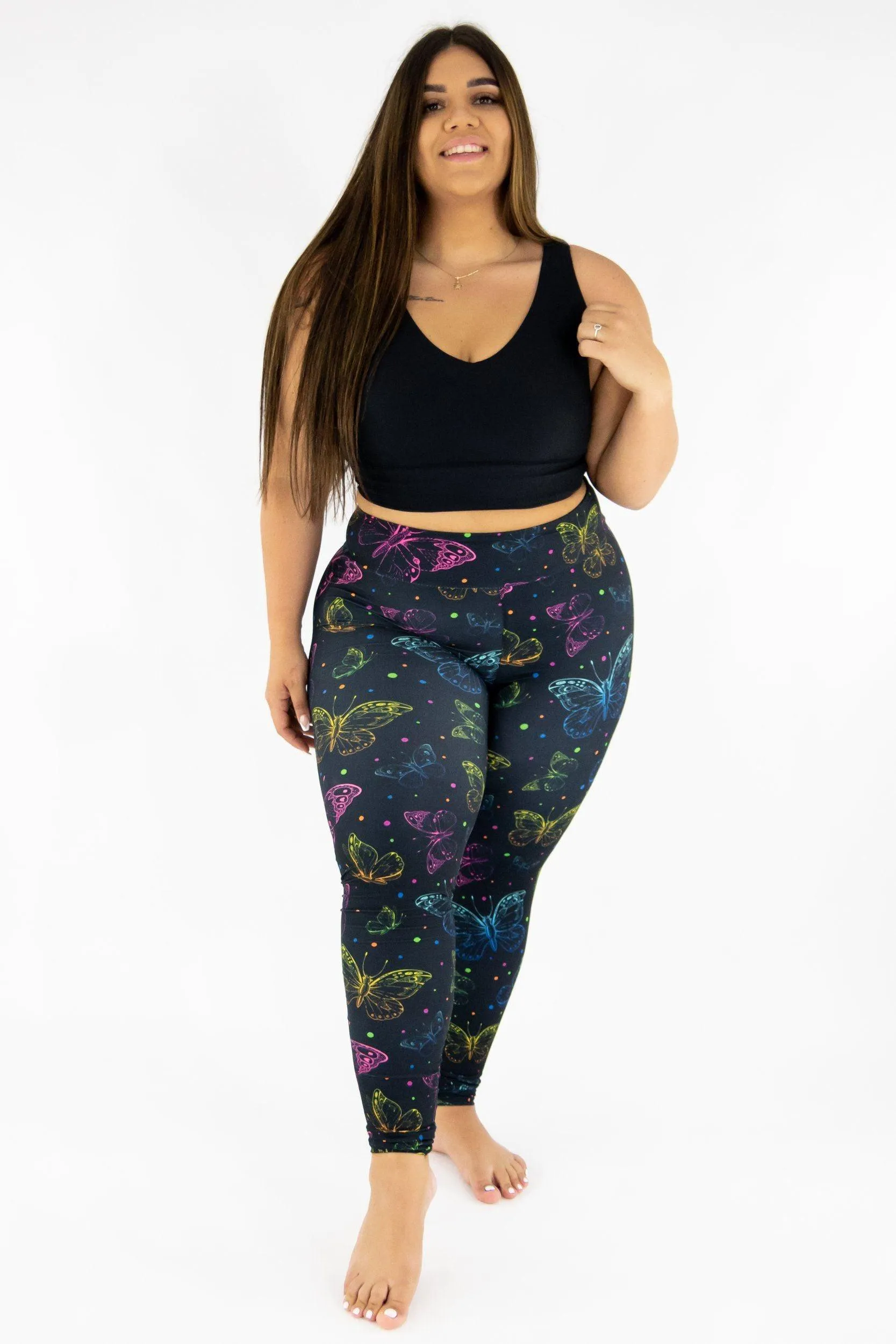 Radiant Butterfly - Casual Leggings