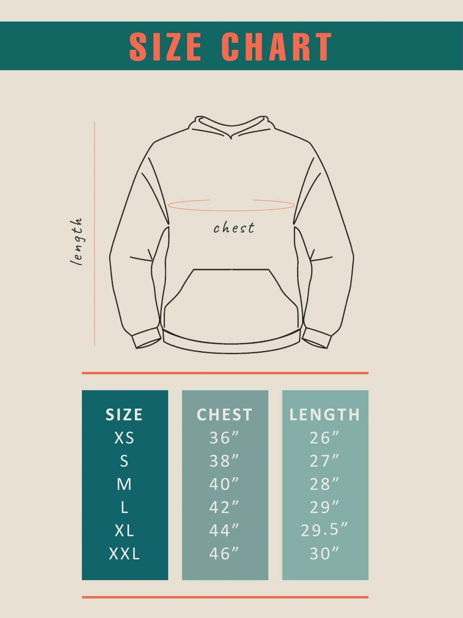 Rainbow Printed Cotton Hoodie for Men & Women
