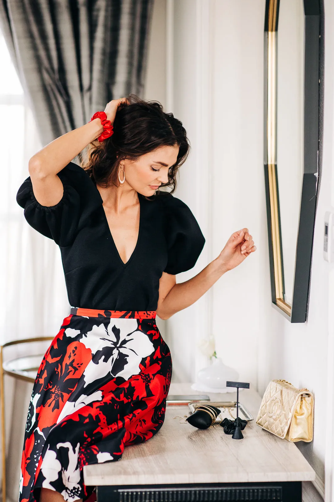 Rieu Blouse (Black)