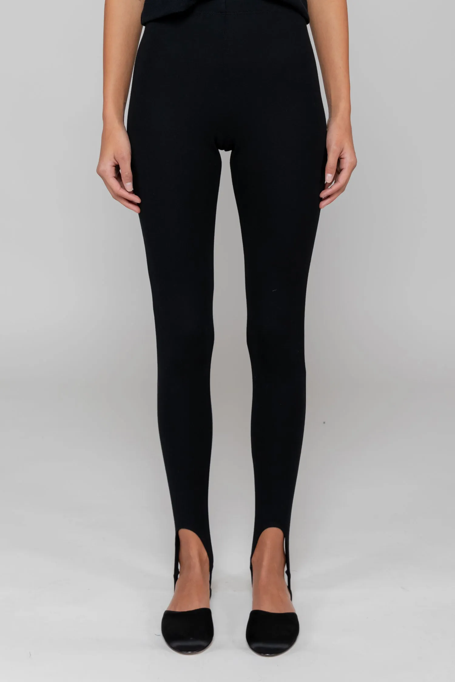 Rio Stirrup Pant in Black