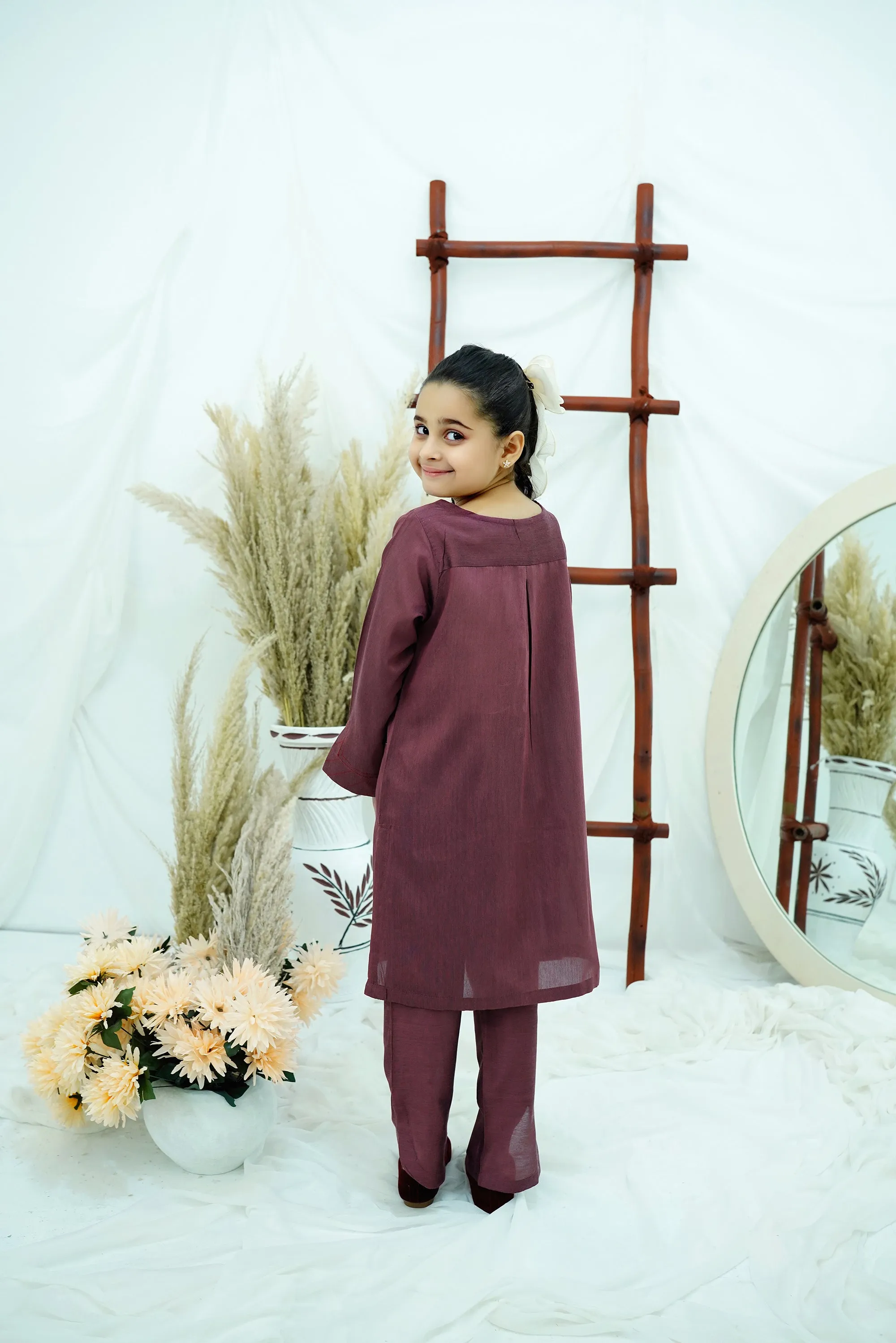 Rose Embroidered Chiffon