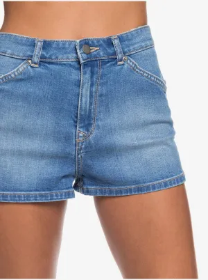 Roxy Womens Comino Blue Lagoon Denim Shorts