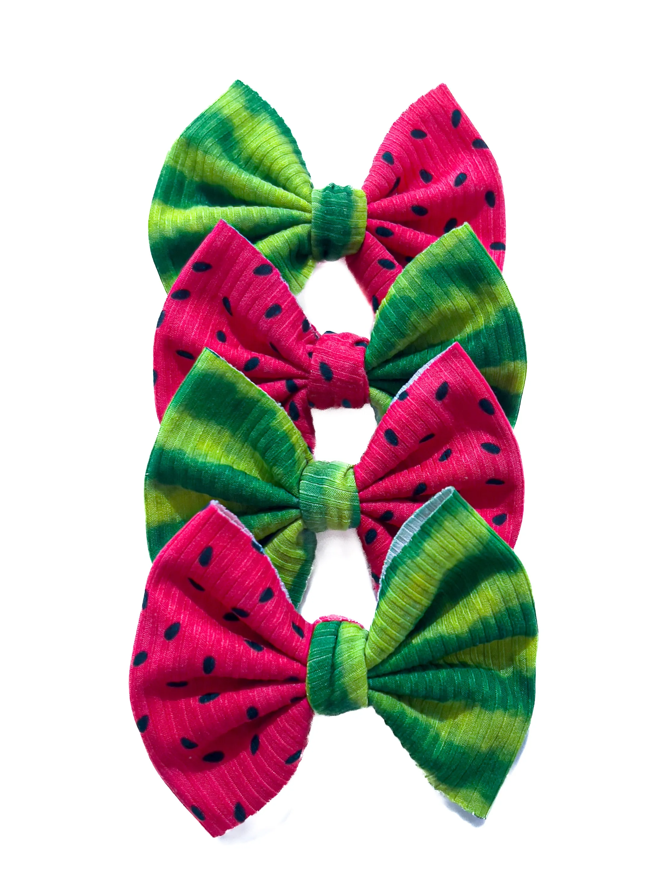 RTS - Audacity Acres - Pink Watermelon 4” Piggie Bows