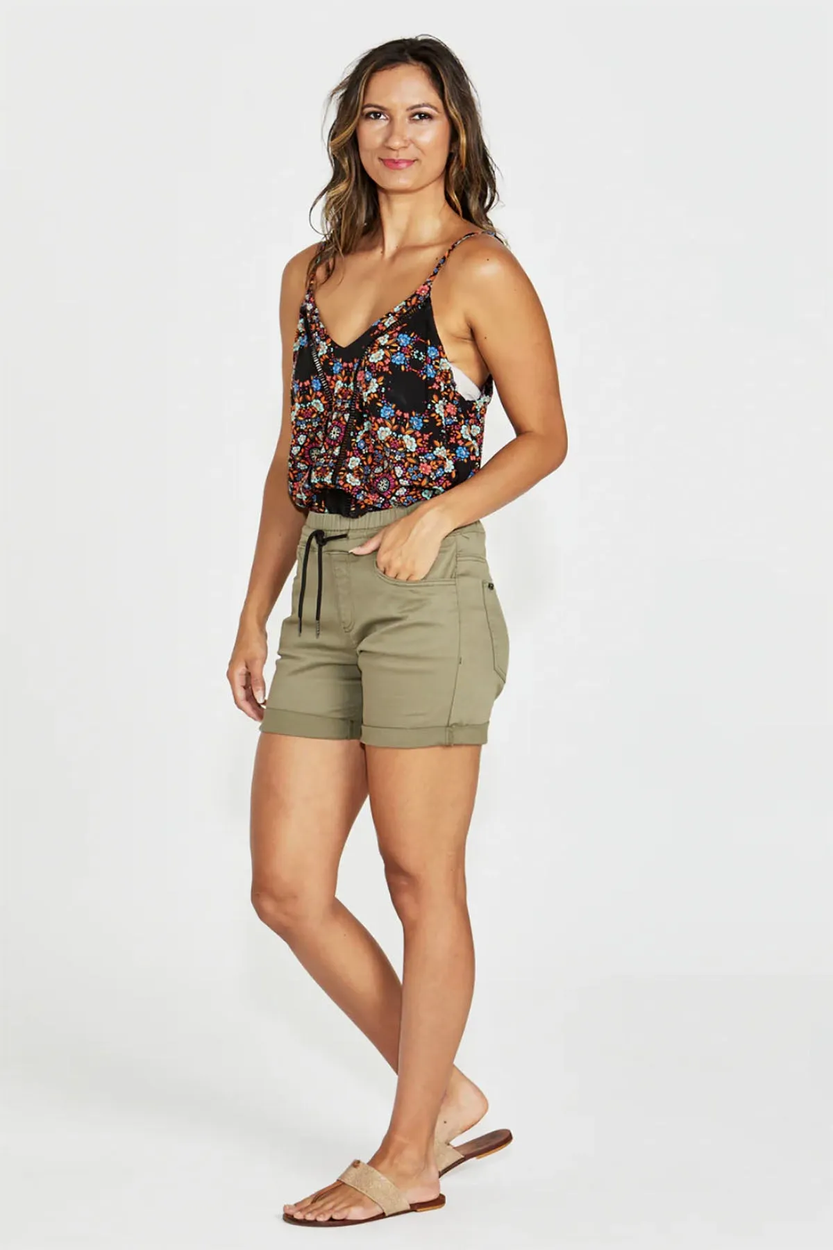 Rye Shorts - Khaki - NLJ14